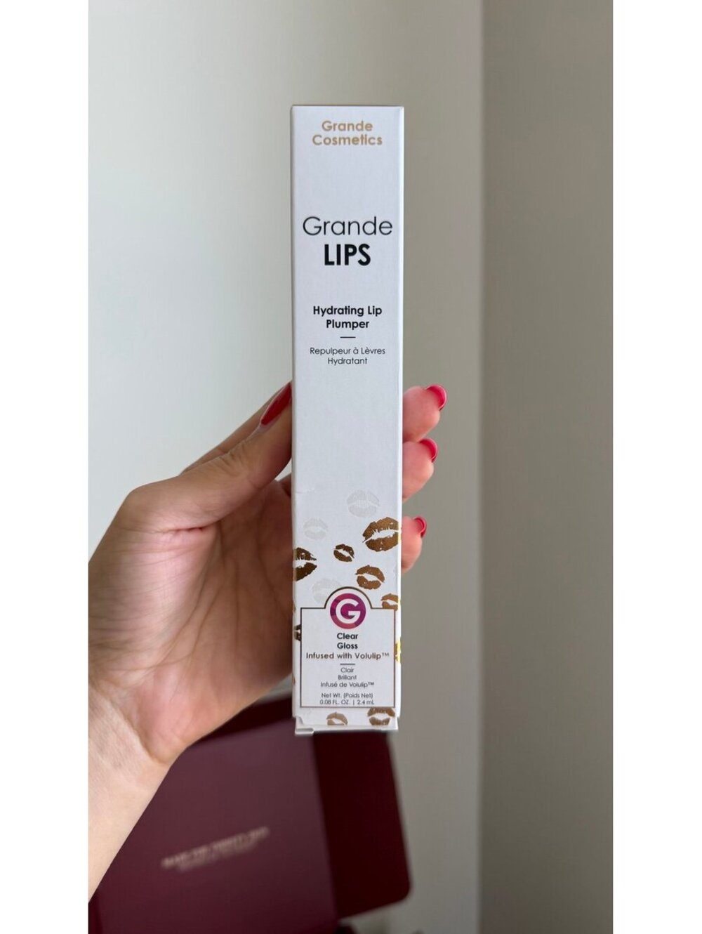 BRAND NEW  GrandeLIPS Hydrating Lip Plumper -Grande Cosmetics - with Volulip &